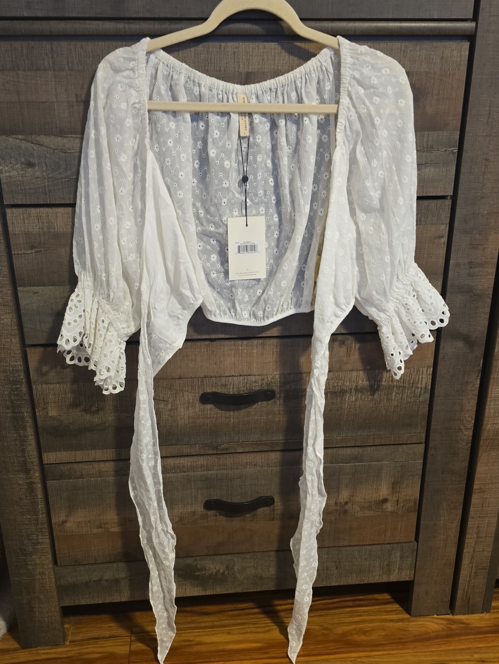 Spell Daisy Chain Tie Top NWT - Picture 7 of 7